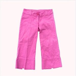 Y2K 'Lizzie McGuire' Pink Capris Pants